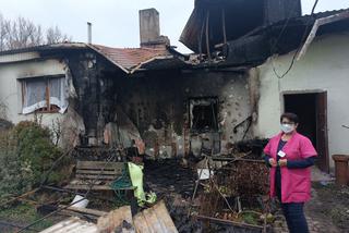 W domu pielęgniarki Pani Ani wybuchł pożar i strawił cały dobytek życia. Trzeba jej pomóc! 