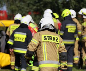 Tragedia w Kielcach. Nie żyje strażak. Koszmarne sceny podczas szkolenia