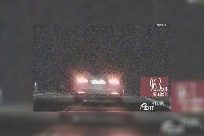 Rybniki. Litwin w audi wyprzedzał auto na górce. Nie wiedział, że to radiowóz [WIDEO]