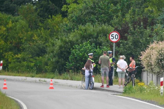 Wypadek nastolatków na hulajnodze