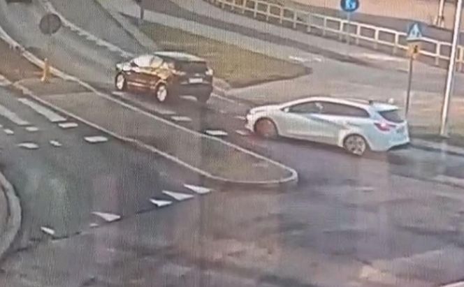 Potrącony rowerzysta 