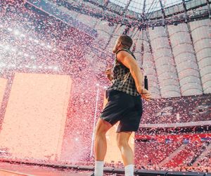 Koncert Imagine Dragons w Warszawie (18.07.2025). Organizatorem koncertu jest Live Nation, a patronem medialnym - Radio ESKA