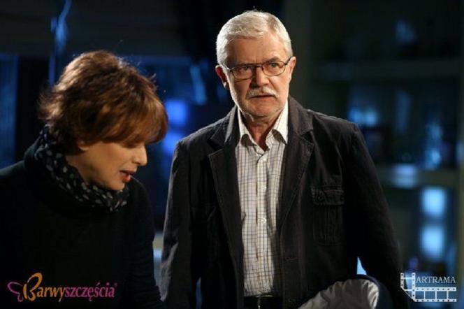 Barwy szczęścia. Elżbieta (Marzena Trybała), Karol Żeleński (Tadeusz Borowski)