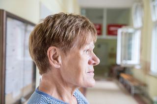 Boję się, że będę miała twarz giganta