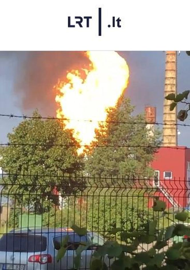 Pożar wagonów Orlenu