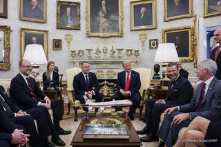 Spotkanie Donalda Trumpa z Karolem Nawrockim