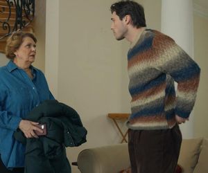 Barwy szczęścia odc. 3203. Józefina Rawiczowa (Elżbieta Jarosik), Cezary (Marcel Opaliński)