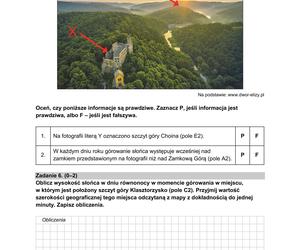 Matura 2024: geografia poziom rozszerzony. Arkusze CKE [STARA FORMUŁA 2015]