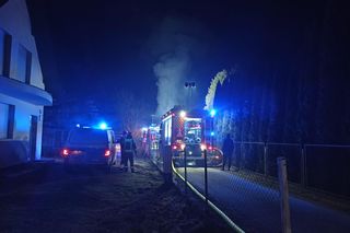 Brzozów. Tragiczny pożar drewnianego domu. W środku strażacy znaleźli ludzkie ciała