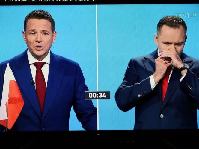 Szczygieł komentuje zachowanie Nawrockiego na debacie