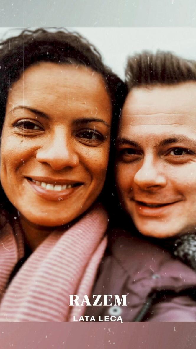 Bogusław Kudłek i Olimpia Olimpia Ajakaiye - jaka piękna z nich para