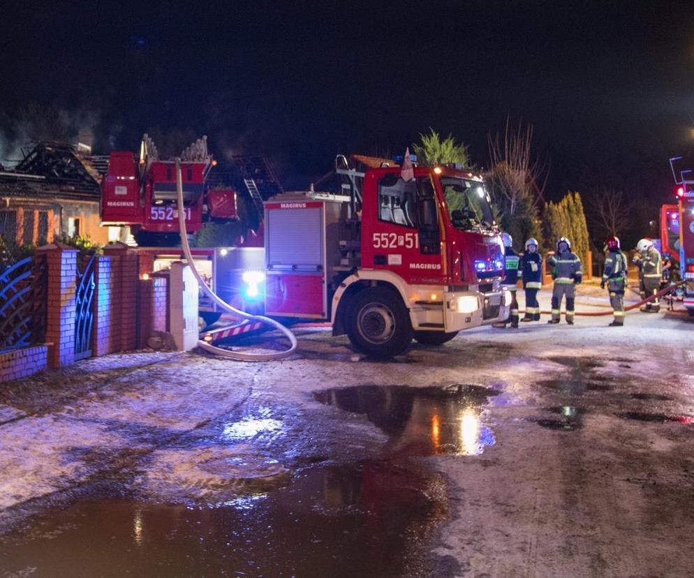 55-latek zginął w pożarze. Tragedia w miejscowości Krzywiń