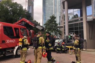 Ćwiczenia strażaków, strażników i policji w Warszawie