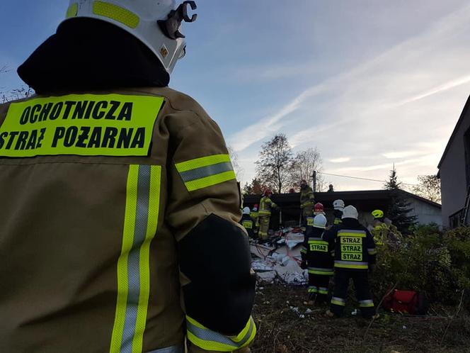 Wybuch gazu we Włodzimierzowie. Dramatyczna akcja strażaków