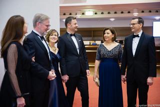 Mateusz Morawiecki z żoną na uroczystej gali