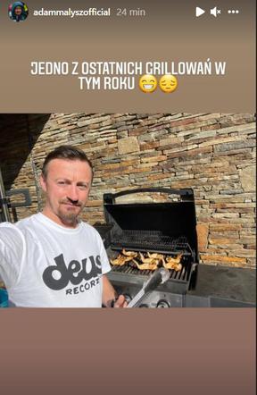 Adam Małysz grill