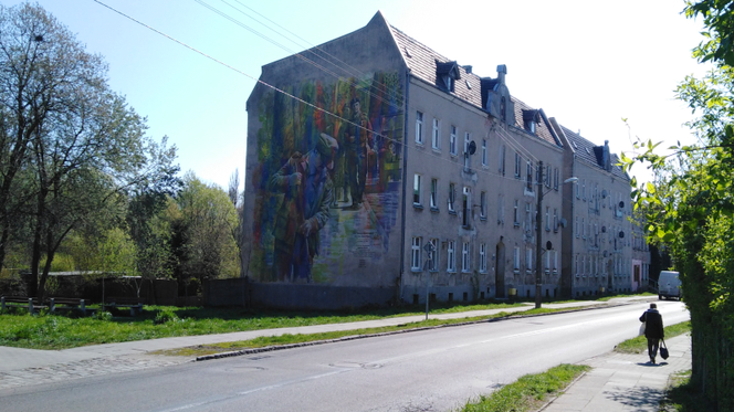 Nowe murale na Skolwinie
