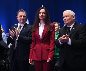 Marta Kaczyńska na konwencji Karola Nawrockiego