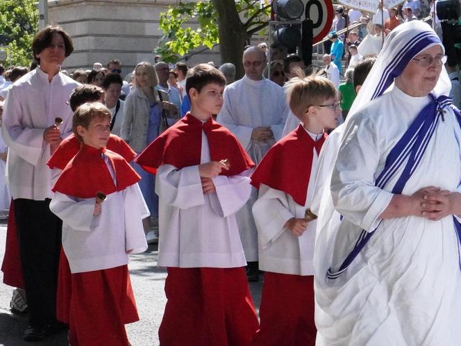 Procesja Bożego Ciała w Katowicach