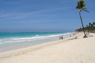7. miejsce - Plaża Bavaro w miejscowości Punta Cana na Dominikanie