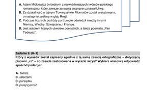 Próbny egzamin ósmoklasisty 2021: Język polski. Odpowiedzi i arkusze sprawdzisz tutaj