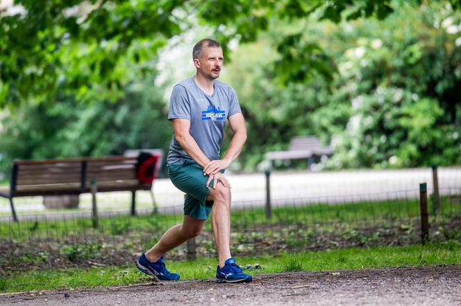 Biegnie z Włodkiem do Brukseli