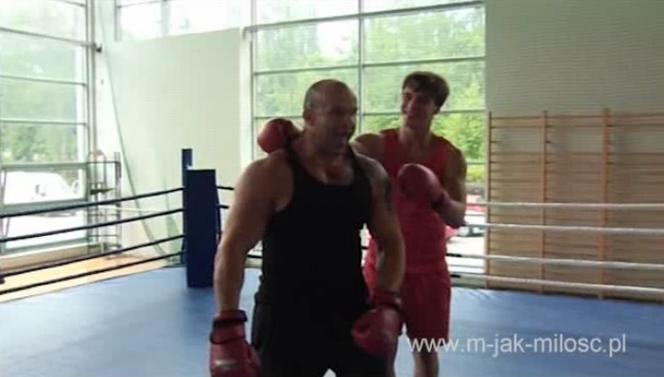 M jak miłość odc. 1173. Marcin (Mikołaj Roznerski), Andrzejek (Tomasz Oświeciński)