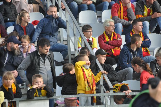 Korona Kielce - Lech Poznań. Zdjęcia kibiców na Exbud Arenie