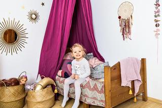 Pokój dziewczynki w stylu vintage