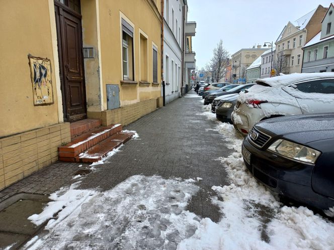 Leszno wygląda bajkowo! Na walentynki sypnęło śniegiem