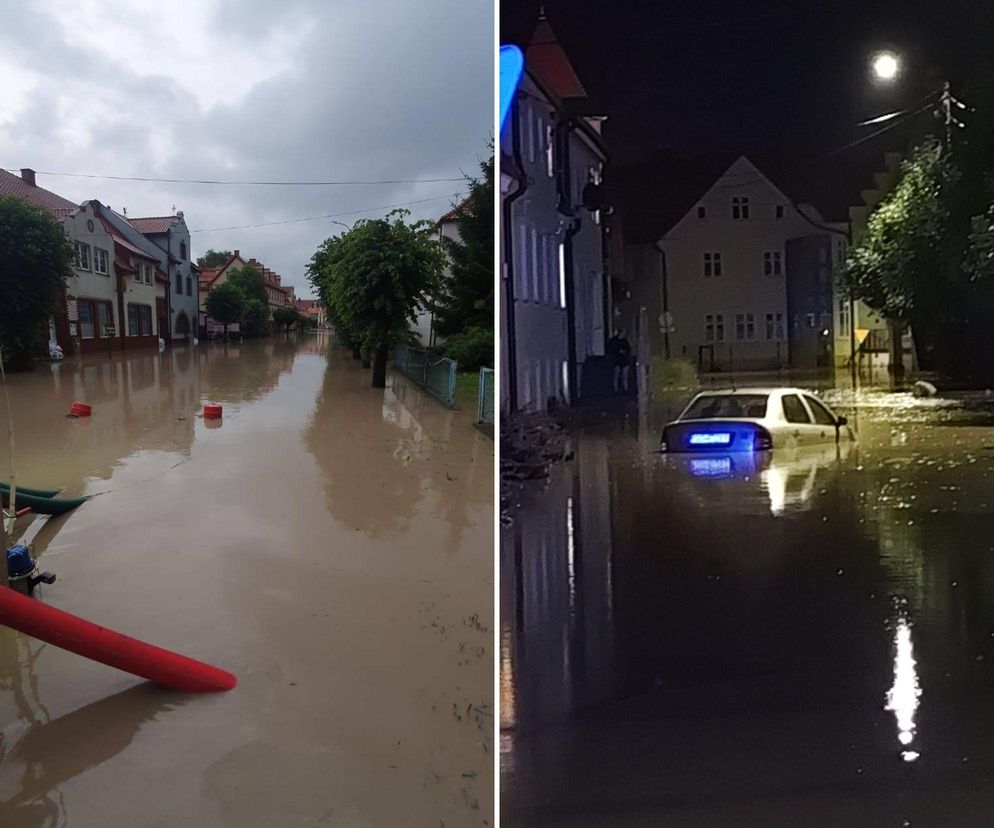 Zalane ulice, woda w budynkach. Dramatyczna sytuacja
