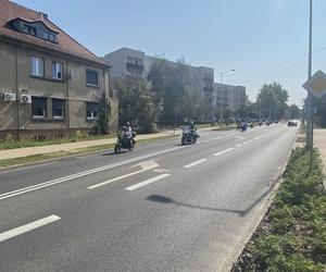 Winobraniowa parada motocyklowa przejechała ulicami Zielonej Góry