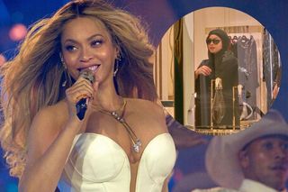Przebrana za muzułmankę Beyoncé robi zakupy w centrum handlowym w Katarze