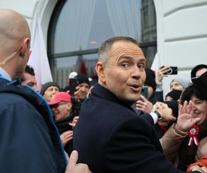 Karol Nawrocki na Marszu 2025