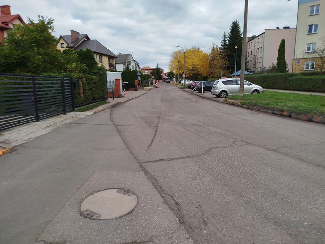 Trwa remont nawierzchni ulic Romanówka i Unitów Podlaskich w Siedlcach