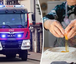 Zgierz. 73-latka zmarła podczas gotowania! Straż w akcji. Co się stało?