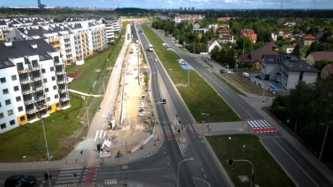 Budowa TAT na wrocławskie Jagodno trwa. Zobacz, jak przebiegają prace [ZDJĘCIA]