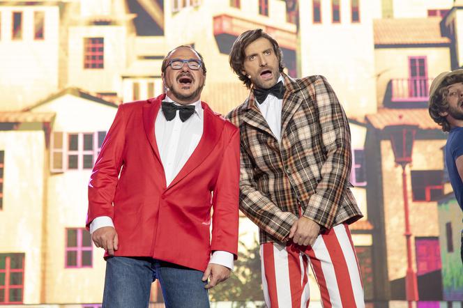 Piotr Gąsowski i Maciej Dowbor w Twoja Twarz Brzmi Znajomo 27.10.2018