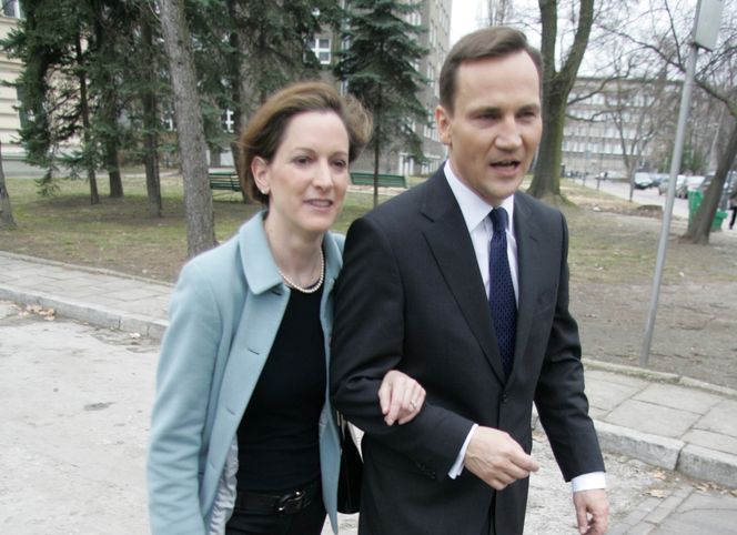 Anne Applebaum i Radosław Sikorski