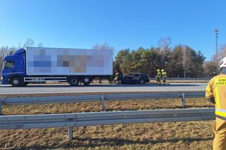 Zdarzenie drogowe na S17