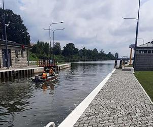 Kanał Gliwicki: Strażacy patrolują wody kanału