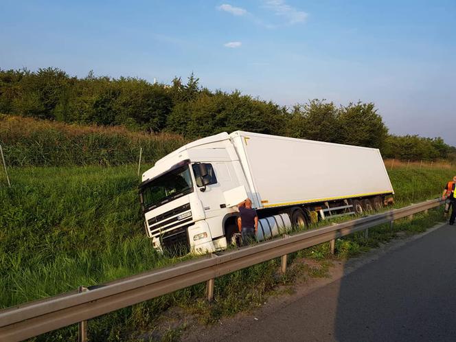 Utrudnienia na A4 za węzłem Skawina