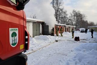 Tragiczny pożar w Jaworznie. W garażu zginął mężczyzna