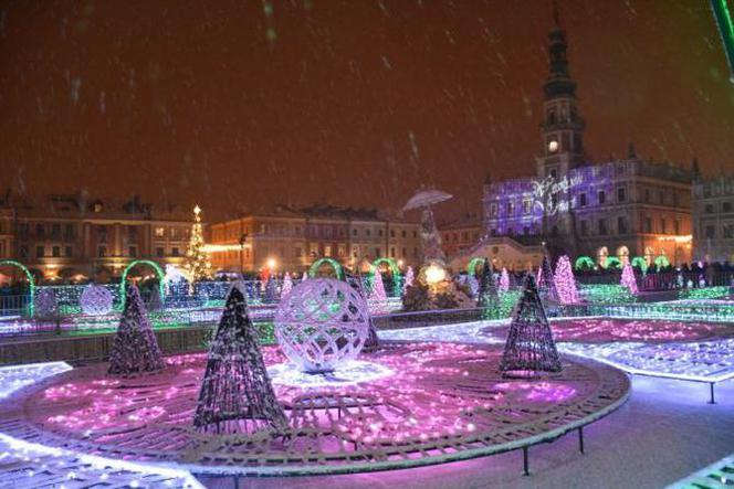 Zamość zwyciężyła w plebiscycie na Świetlną Stolicę Polski