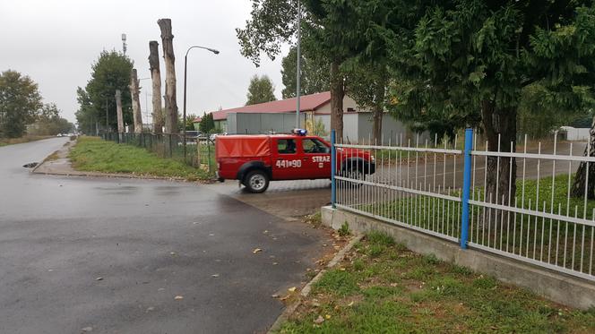 Pożar w hali produkcyjnej przy ulicy Parkowej w Grudziądzu. Trwa akcja strażaków [AKTUALIZACJA, AUDIO, ZDJĘCIA]