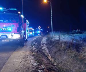 Tragiczny wypadek w miejscowości Chełmica Duża. Zdjęcia z miejsca zdarzenia