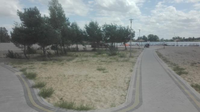 Plaża w Karninie. 