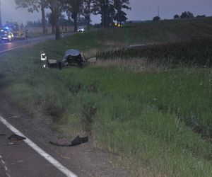 Tragiczny wypadek w Wozławkach. Zginął strażak z synkiem