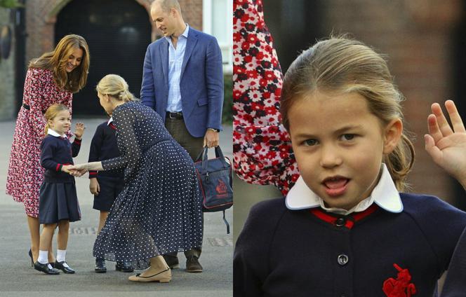Księżniczka Charlotte poszła do szkoły