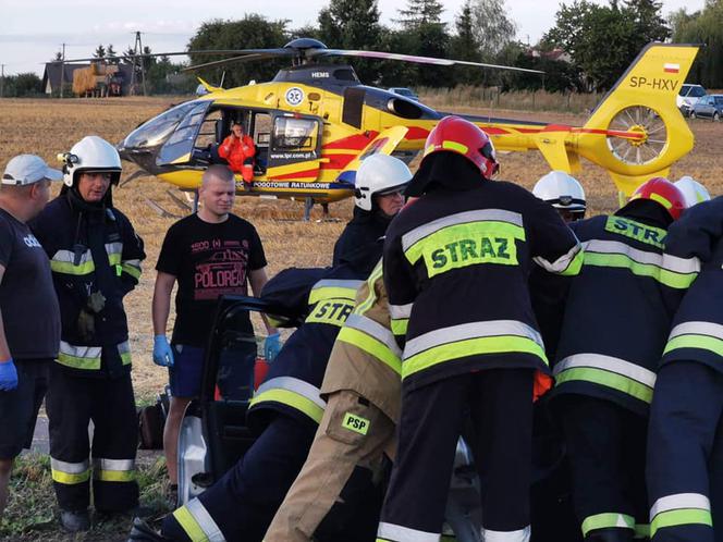 Groźny wypadek w Kotomierzu pod Bydgoszczą. 8 osób rannych!